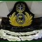 GREEK NAVY COMMANDER ADMIRAL RANK WHITE HAT CAP NEW Size 56, 57, 58, 59, 60, 61