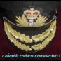 ROYAL NAVY ADMIRAL OFFICER BLACK HAT CAP NEW Size 57, 58, 59, 60, 61, 62 Sizes