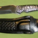 CP Brand New Stainless Blade & Handle Hunting Knife With Leather Sheath CP-1024
