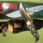 CP Brand New Stainless Blade & Handle Hunting Knife With Leather Sheath CP-1024