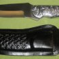 CP Brand New Stainless Blade & Handle Hunting Knife With Leather Sheath CP-1024