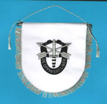NEW US Army Special Forces DE OPPRESSO LIBER FLAG - COLUMBIA MADE FREE SHIP USA