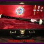 CP Brand New THREE (3) BOMBARD OBOE Flute Chanters With Hard Carry Boxes