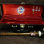 CP Brand New BOMBARD OBOE Rosewood Brown Flute Chanter With Hard Carry Box