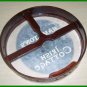 CP Brand New Bodhran Size 18" Hand Carved Natural Brown, Printed Name HAMILTON
