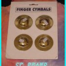 CP BRAND NEW ZILLS FINGER CYMBALS TWO PAIRS Belly Dance, High Quality Sound