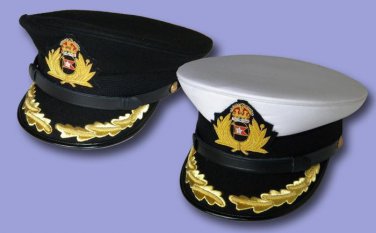 WHITE STAR CRUISE SHIP TITANIC CAPTAIN SMITH HAT FIRST CLASS COURTESY TOWEL SET