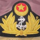 PAKISTAN NAVY OFFICER HAT CAP HILAL STAR BADGE NEW - FREE SHIP IN USA