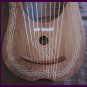 CP BRAND NEW 10 STRINGS LYRE HARP FREE CARRY BAG & SHIP USA - QUALITY MATTERS