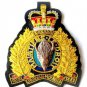 ROYAL CANADIAN MOUNTED POLICE BLAZER BADGE (1) NEW HAND EMBROIDERED CP MADE