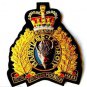 ROYAL CANADIAN MOUNTED POLICE BLAZER BADGE (1) NEW HAND EMBROIDERED CP MADE