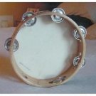 Church TAMBOURINES Size 8 Inch CP Brand New Single Row Jingles Goat Skin Heads