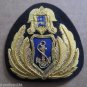 ESTONIA NAVY OFFICER HAT CAP BADGE NEW HAND EMBROIDERED CP MADE