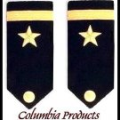 US NAVY LINE OFFICER HARD Shoulder Boards * ENSIGN * Rank New CP Brand Pair Excellent Quality