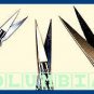 CP - 3.5" ARROW FLY TYING SCISSORS GOLD LOOPS FREE SHIP USA - CP COLUMBIA MADE