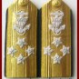 NEW US COAST GUARD Shoulder Boards ADMIRAL 4 Stars Pair - Hi Quality - CP MADE