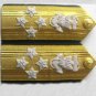 NEW US COAST GUARD Shoulder Boards ADMIRAL 4 Stars Pair - Hi Quality - CP MADE