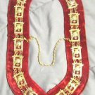 MASONIC REGALIA  SHRINERS NEW DRESS METAL CHAIN COLLAR - CP MADE