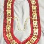 MASONIC REGALIA SHRINERS NEW DRESS METAL CHAIN COLLAR - CP MADE