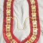 MASONIC REGALIA SHRINERS NEW DRESS METAL CHAIN COLLAR - CP MADE