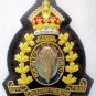 ROYAL CANADIAN MOUNTED POLICE KING CROWN BADGE NEW HAND EMBROIDERED CP MADE