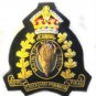 ROYAL CANADIAN MOUNTED POLICE KING CROWN BADGE NEW HAND EMBROIDERED CP MADE