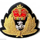 MALAYSIA NAVY OFFICER HAT CAP BADGE NEW HAND EMBROIDERED CP MADE MALAYSIA NAVY OFFICER HAT CAP BADGE NEW HAND EMBROIDERED CP MADE