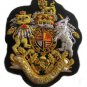 UK COAT OF ARM BADGES NEW HAND EMBROIDERED CP MADE - EXCELLENT QUALITY