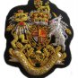 UK COAT OF ARM BADGES NEW HAND EMBROIDERED CP MADE - EXCELLENT QUALITY