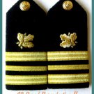 US NAVY HARD Shoulder Boards LT. COMMANDER Supply Corp - CP MADE