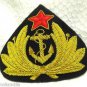 YUGOSLAVIA NAVY OFFICER HAT CAP BADGE NEW HAND EMBROIDERED CP MADE