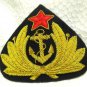 YUGOSLAVIA NAVY OFFICER HAT CAP BADGE NEW HAND EMBROIDERED CP MADE