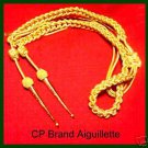 NEW GOLD AIGUILLETTE, BRITISH OFFICERS HIGH QUALITY 2020 STOCK CP BRAND NEW