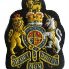 UK COAT OF ARM BADGES NEW SILK HAND EMBROIDERED CP MADE - EXCELLENT QUALITY