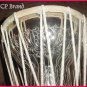 New CP Brand Talking Drum 9 -1/2" Head 16" Tall Embossed With Two Beaters