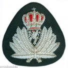 NORWAY NAVY OFFICER HAT CAP BADGE NEW HAND EMBROIDERED CP MADE NORWAY NAVY OFFICER HAT CAP BADGE NEW HAND EMBROIDERED CP MADE