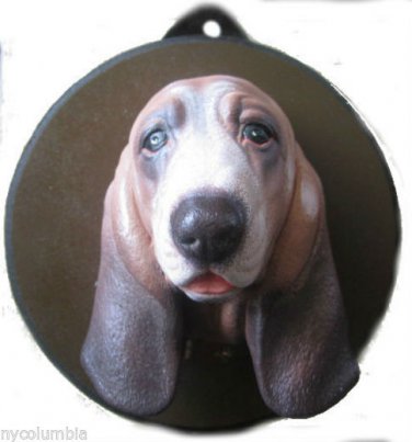 Hand Painted Dog Face Wall Plaque Hanging CP MADE Best quality Free SHIP No. 13