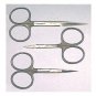 NEW THREE FLY TYING SCISSORS WITH TUNGSTEN CARBIDE TIPS - HI QUALITY - CP MADE
