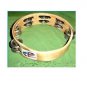 CP TAMBOURINES Double Row Jingles HEADLESS 8" Size - Free Ship USA - CP MADE