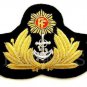 IRISH NAVY OFFICER HAT CAP BADGE NEW - FREE SHIP IN US - CP Hand Made Hi Quality