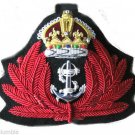 NEW ROYAL NAVY NURSE OFFICER HAT CAP Red Bullion Badge KING CROWN CP MADE