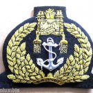 BRUNEI NAVY OFFICER HAT CAP BADGE NEW HAND EMBROIDERED CP MADE