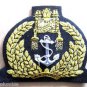 BRUNEI NAVY OFFICER HAT CAP BADGE NEW HAND EMBROIDERED CP MADE