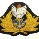 POLAND NAVY OFFICER HAT CAP BADGE NEW HAND EMBROIDERED CP MADE FREE SHIP USA POLAND NAVY OFFICER HAT CAP BADGE NEW HAND EMBROIDERED CP MADE FREE SHIP USA