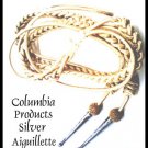 NEW SILVER AIGUILLETTE BRITISH OFFICERS - RIGHT SIDED  2020 STOCK CP BRAND NEW