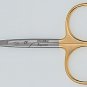 FLY TYING SCISSORS 4" SIZE ALL PURPOSE SCISSORS GOLD LOOPS FREE SHIP - CP MADE