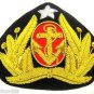 INDONESIA NAVY OFFICER HAT CAP BADGE NEW CP HAND MADE - FREE SHIP IN USA