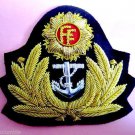 NEW IRISH NAVY OFFICER HAT CAP BADGE CP MADE REAL VERSION COPY FREE SHIP USA