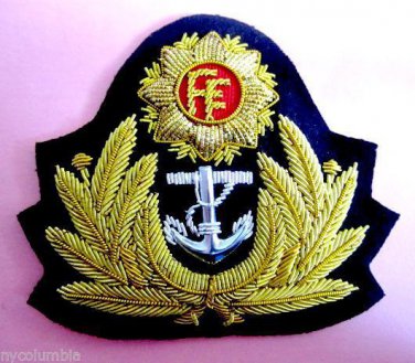 NEW IRISH NAVY OFFICER HAT CAP BADGE CP MADE REAL VERSION COPY FREE SHIP USA