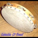 TWENTY (20) Church TAMBOURINES LOT Single Row Jingles Goat Skin Heads CP MADE